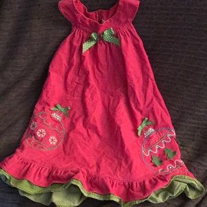 Girls’ holiday dress